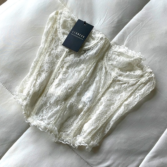 Lioness White Plaza Bustier/Corset AU8/Small - Picture 1 of 4